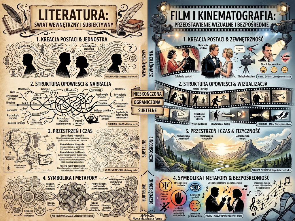 Dzieło literackie a jego filmowa adaptacja
