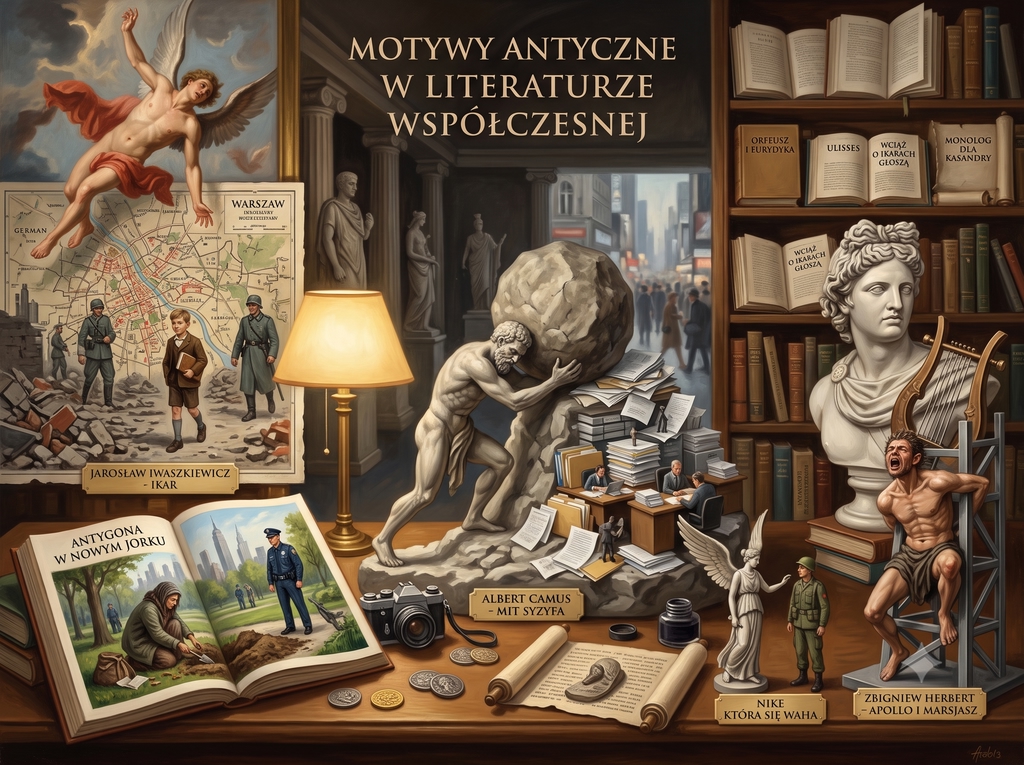 Motywy antyczne w literaturze współczesnej