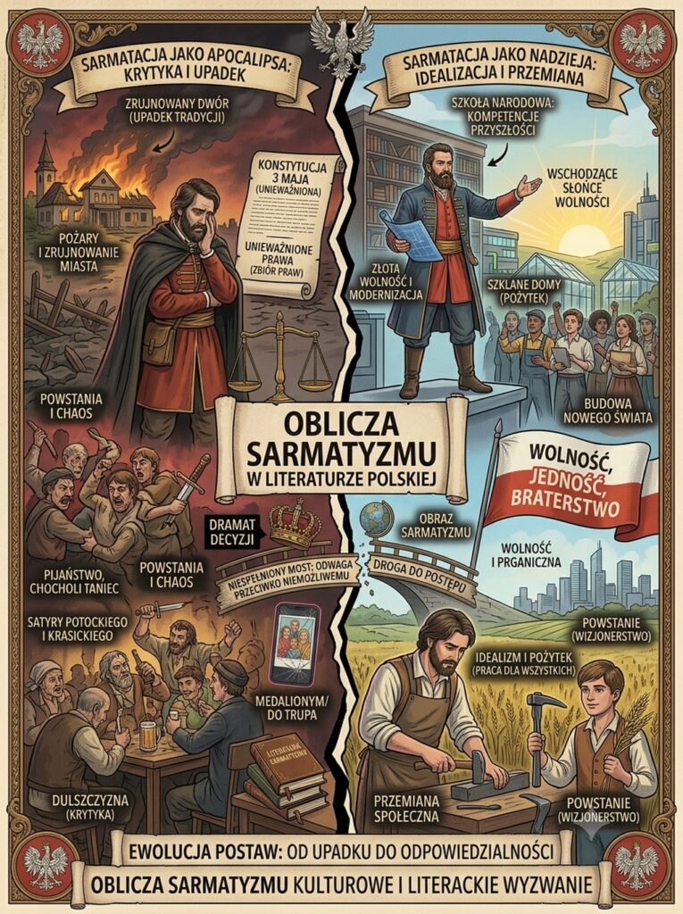 Oblicza sarmatyzmu w literaturze polskiej