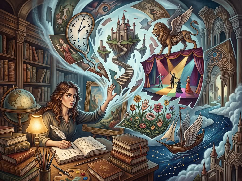 Oniryczne wizje w literaturze i sztuce