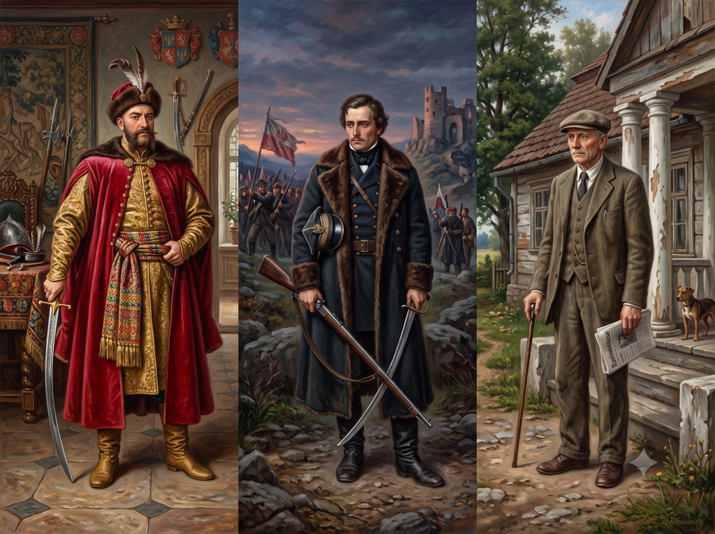 Portret bohatera-szlachcica w literaturze i jego ewolucja