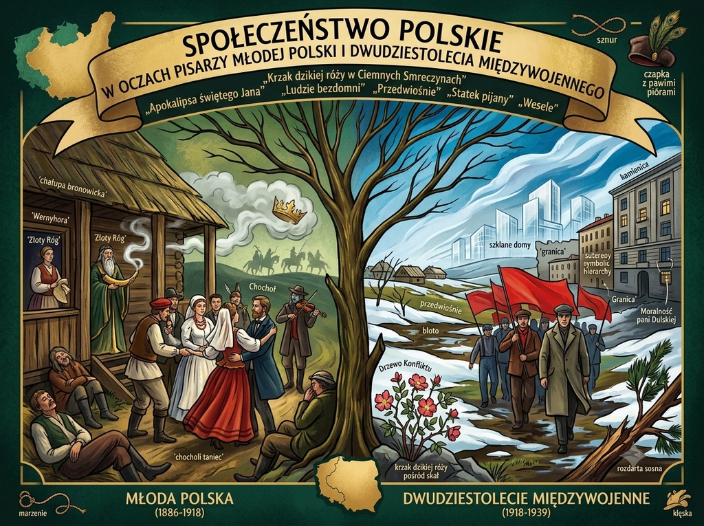 Społeczeństwo polskie w oczach pisarzy