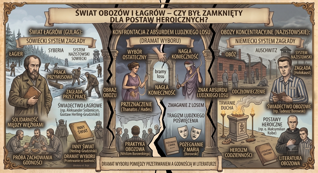 Świat obozów i łagrów – czy był zamknięty dla postaw heroicznych?