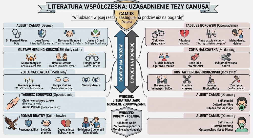 W ludziach więcej rzeczy zasługuje na podziw niż na pogardę