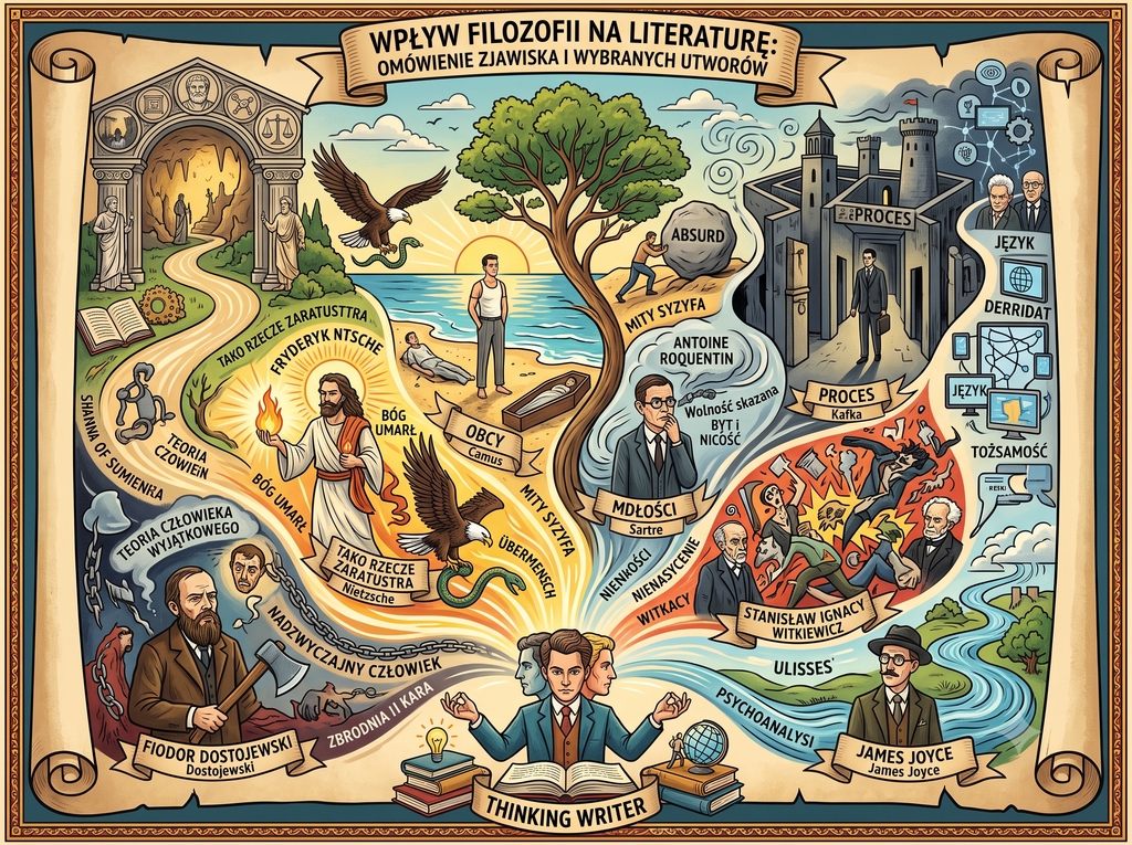 Wpływ filozofii na literaturę
