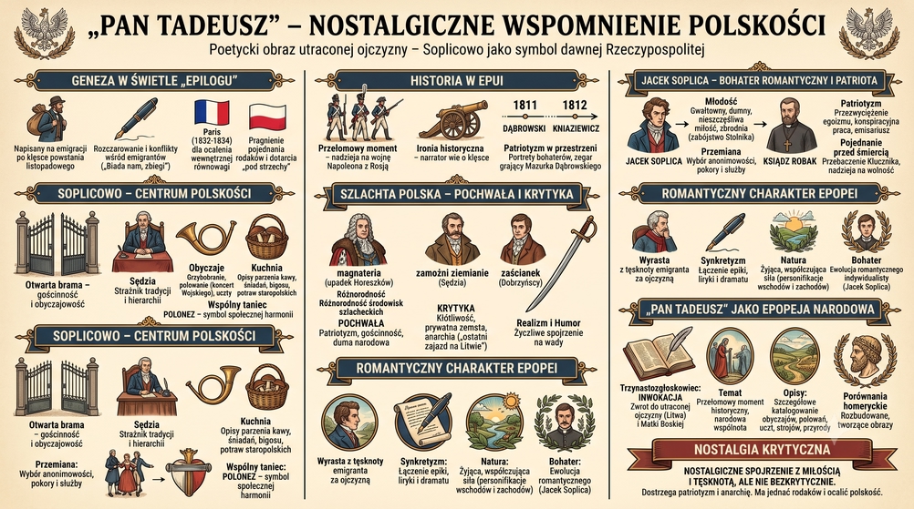 „Pan Tadeusz” – nostalgiczne wspomnienie polskości
